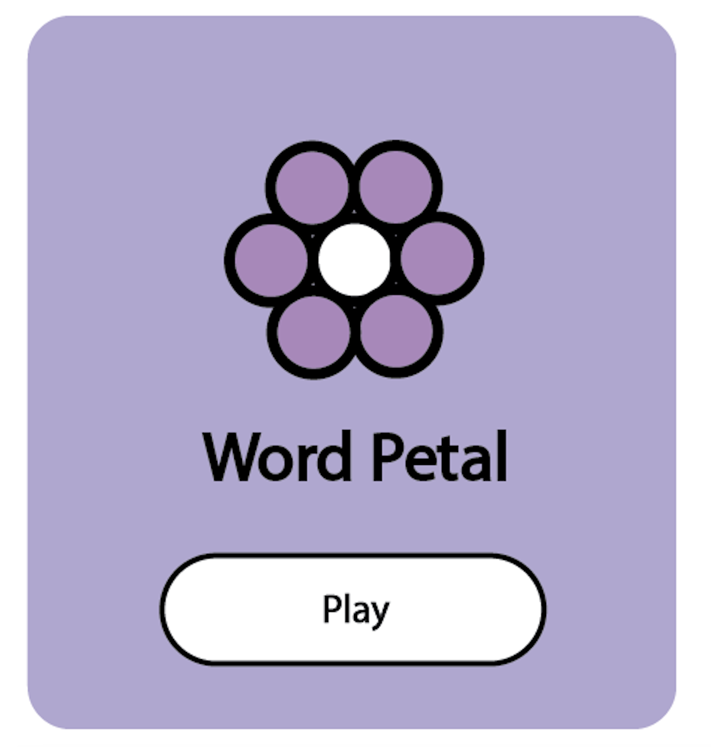 Word Petals